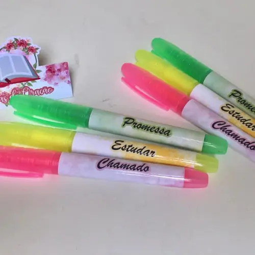 Kit Marca Texto Personalizado