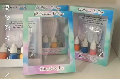Kit Máscara Tie Dye
