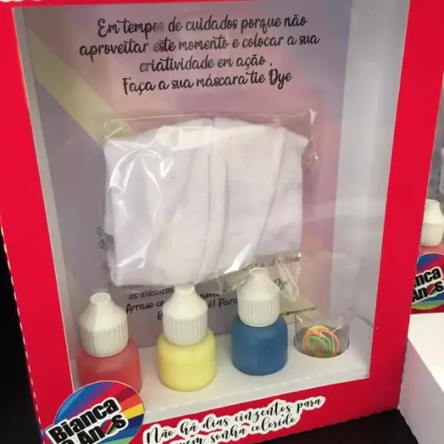 Kit Máscara Tie Dye Now United