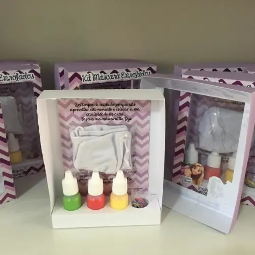 Kit Máscara Tie Dye Rapunzel