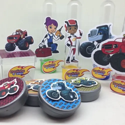 Kit Personalizados Blaze Monster Machine
