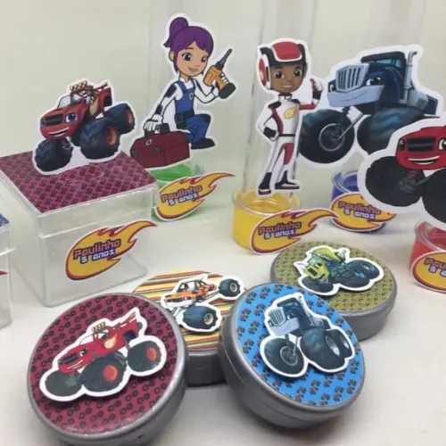 Kit Personalizados Blaze Monster Machine