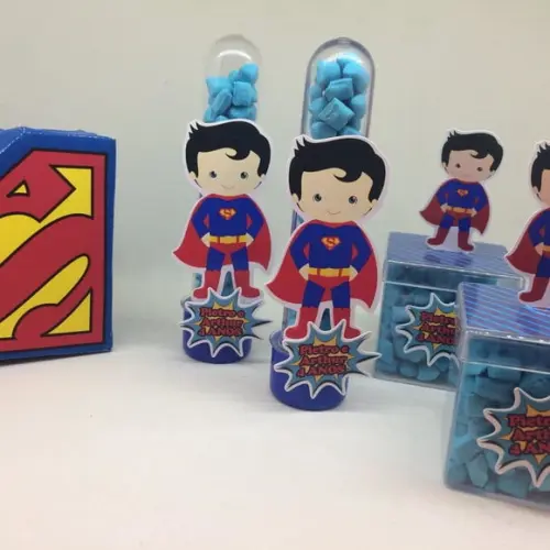 Kit Personalizados Super Heróis Scrap