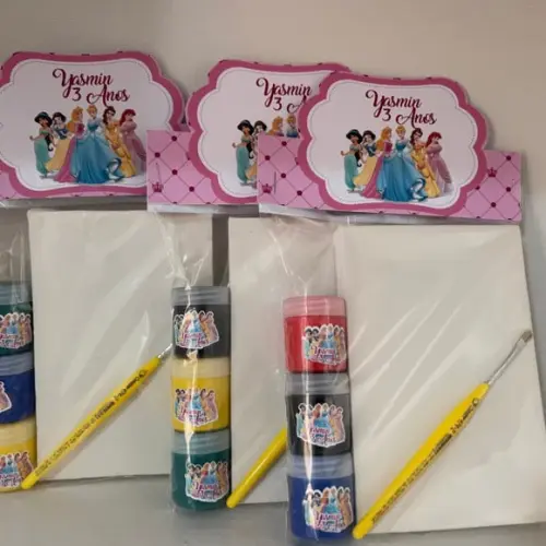 Kit Pintura Princesas Disney