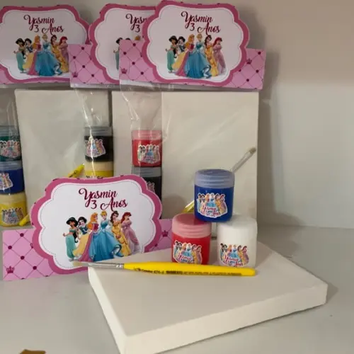Kit Pintura Princesas Disney