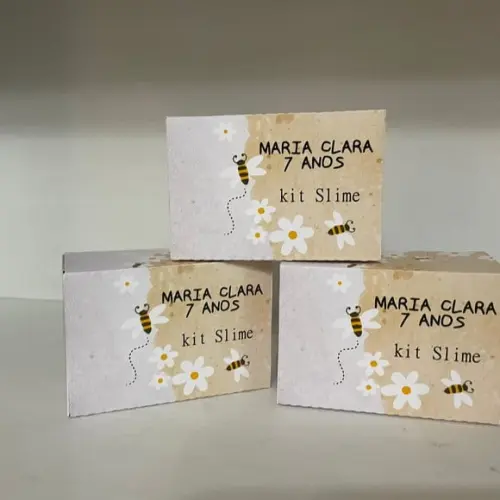 Kit Slime Abelha Embalagens Personalizadas