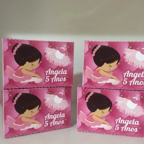 Kit Slime Bailarina Embalagens Personalizadas