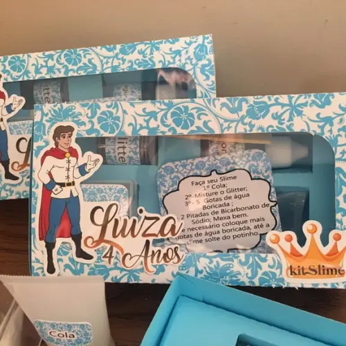 Kit Slime Caixa Embalagens Personalizadas