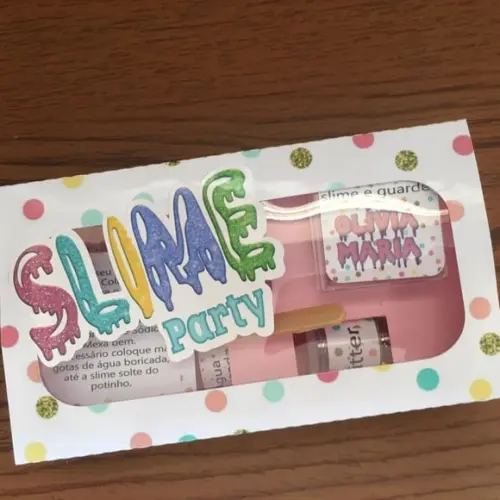 Kit Slime Caixa Embalagens Personalizadas