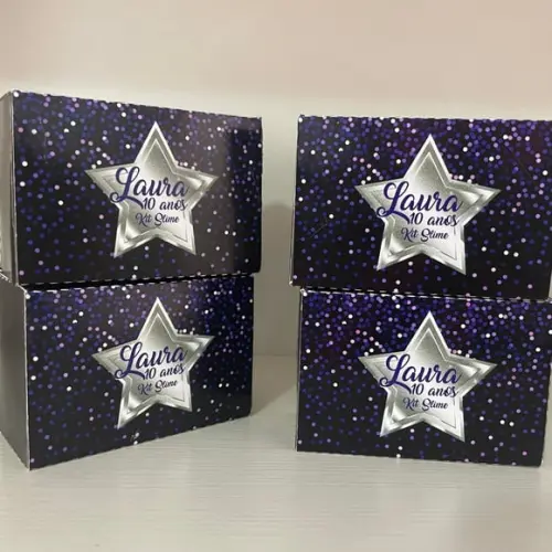 Kit Slime Caixa Euphoria Embalagens Personalizadas