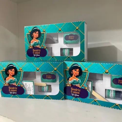 Kit Slime Caixa Jasmine Embalagens Personalizadas