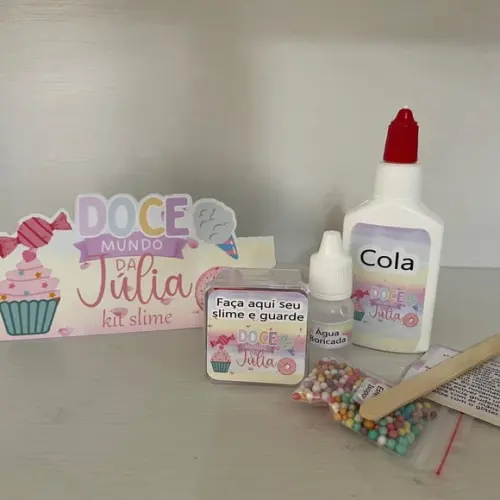 Kit Slime Confeitaria Embalagens Personalizadas