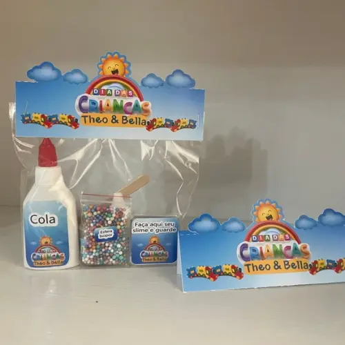 Kit Slime Dia das Crianças Embalagens Personalizadas