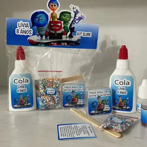 Kit Slime Divertidamente Embalagens Personalizada
