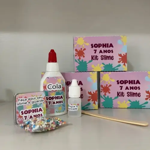 Kit Slime Embalagens Personalizadas