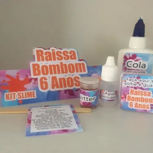 Kit Slime Embalagens Personalizadas