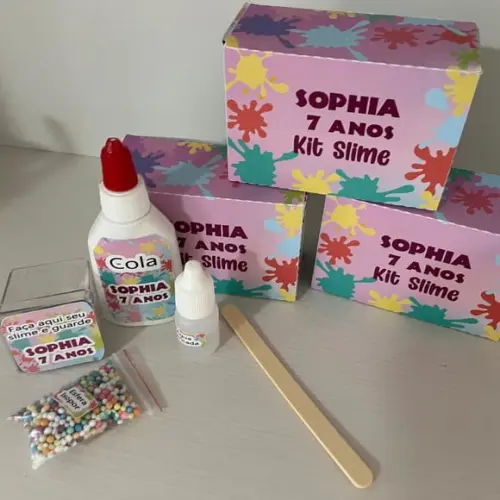 Kit Slime Embalagens Personalizadas