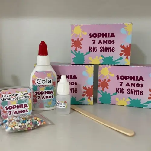 Kit Slime Embalagens Personalizadas