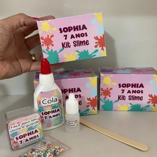 Kit Slime Embalagens Personalizadas