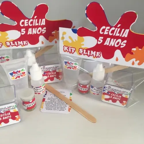 Kit Slime Embalagens Personalizadas