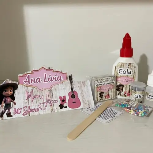 Kit Slime Embalagens Personalizadas Fazendeira