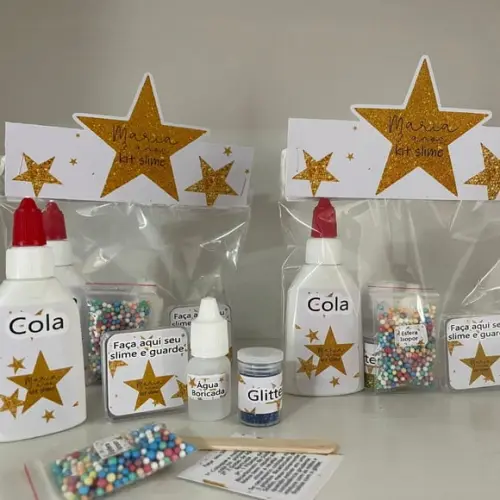 Kit Slime Embalagens Personalizadas Star