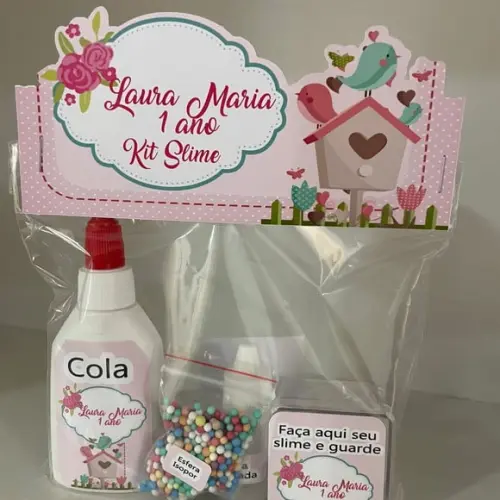 Kit Slime Jardim Encantado Embalagens Personalizadas