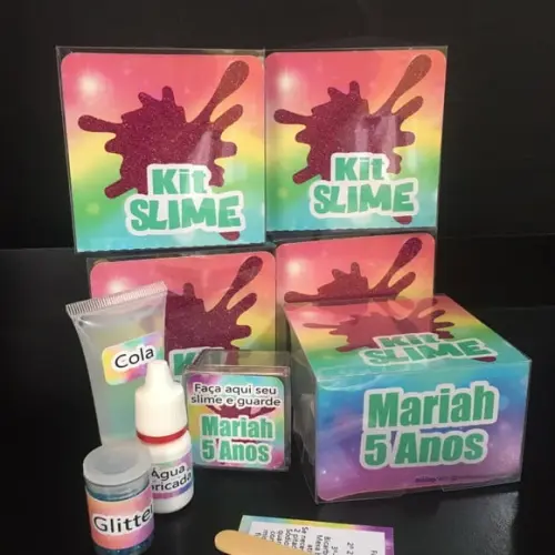 Kit Slime Personalizado