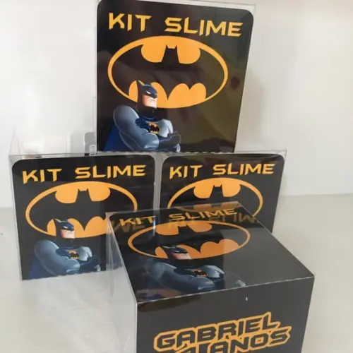 Kit Slime Personalizado Batman