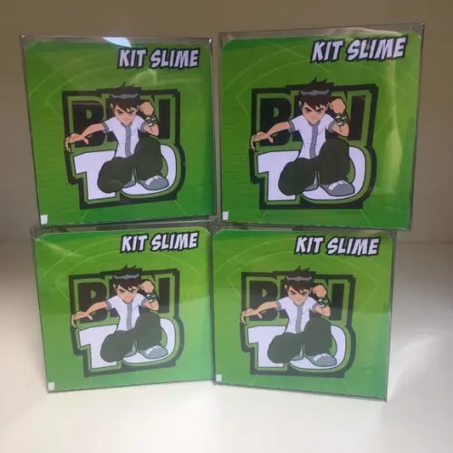 Kit Slime Personalizado Ben10