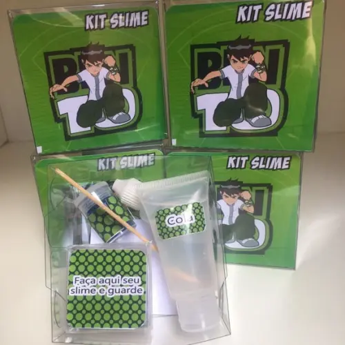 Kit Slime Personalizado Ben10