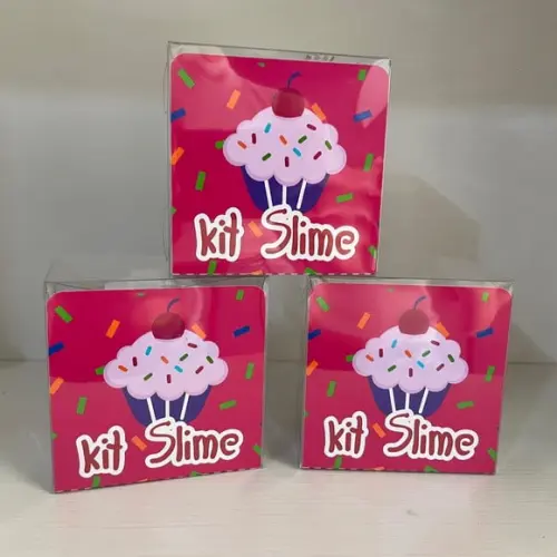 Kit Slime Personalizado Confeitaria