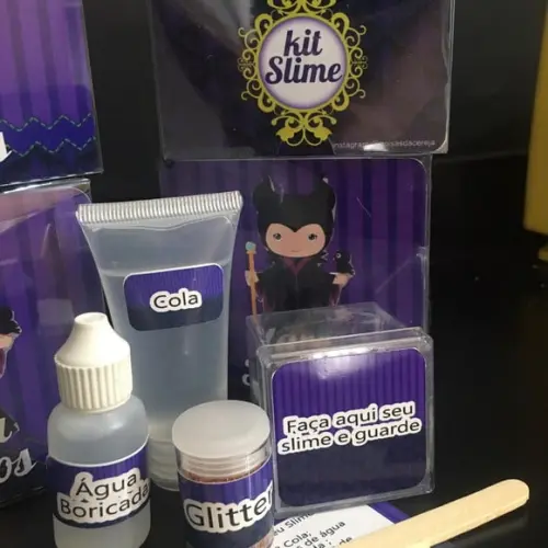 Kit Slime Personalizado Malévola
