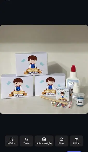 Kit Slime Princesa e Princepe Embalagens Personalizadas