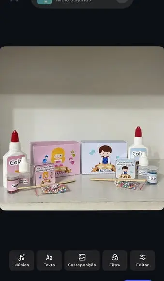 Kit Slime Princesa e Príncipe Embalagens Personalizadas