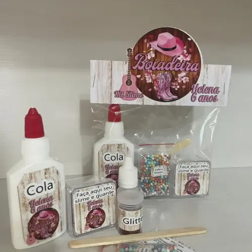 Kit Slime Rodeio Embalagens Personalizadas