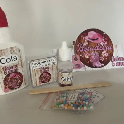Kit Slime Rodeio Embalagens Personalizadas