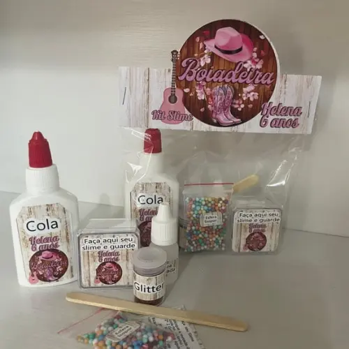 Kit Slime Rodeio Embalagens Personalizadas