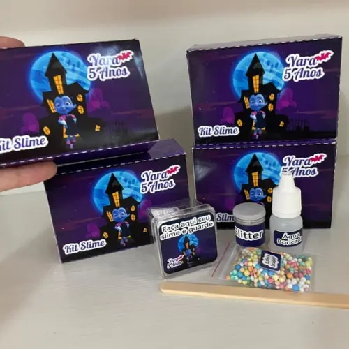 Kit Slime Vampirina Embalagens Personalizadas