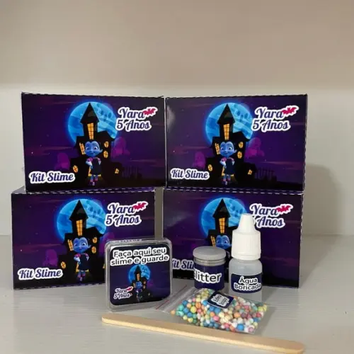 Kit Slime Vampirina Embalagens Personalizadas