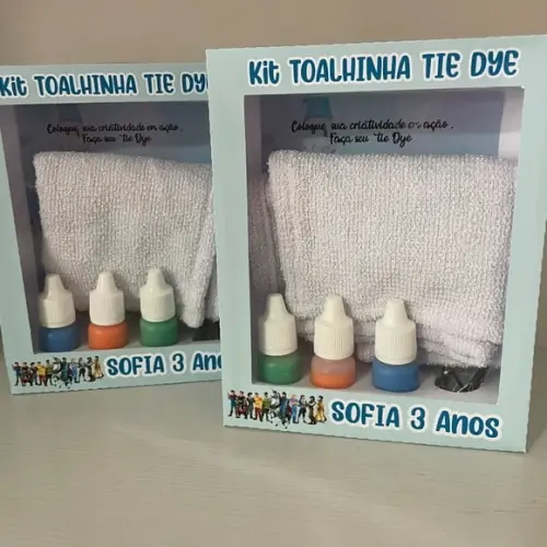 Kit Tie Dye Apenas Caixa e Tintas