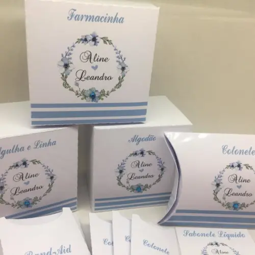 Kit Toalete Azul