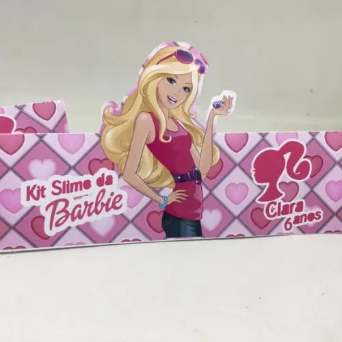 Lapela para lembrancinha Barbie