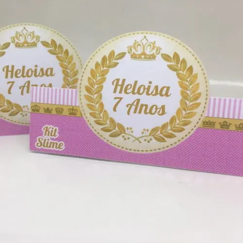 Lapela para lembrancinha Coroa