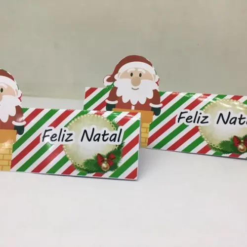Lapela para lembrancinha Natal