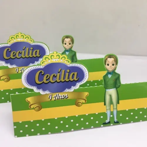 Lapela para lembrancinha Princesa Sofia