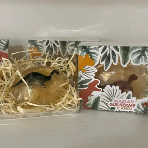 Lembrancinha Dinossauro Aquarelado
