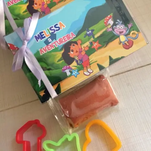 Massinha Modelar Dora Aventureira - Lembrancinha Infantil