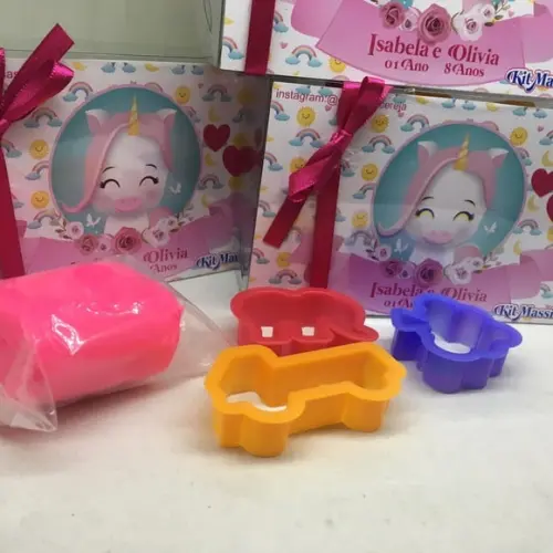 Massinha Modelar Tema Unicórnio
