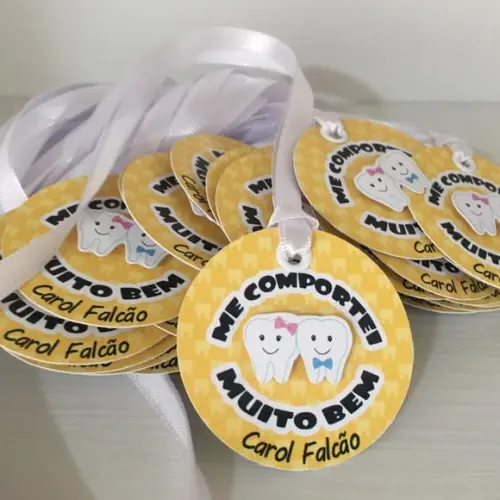 Medalhas de Papel Dentista